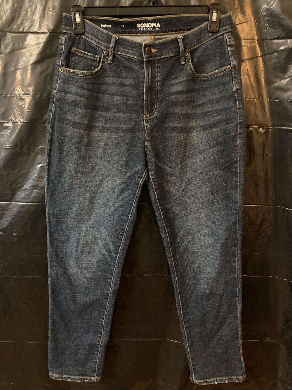 Sonoma Boyfriend Jeans in Deep Indigo